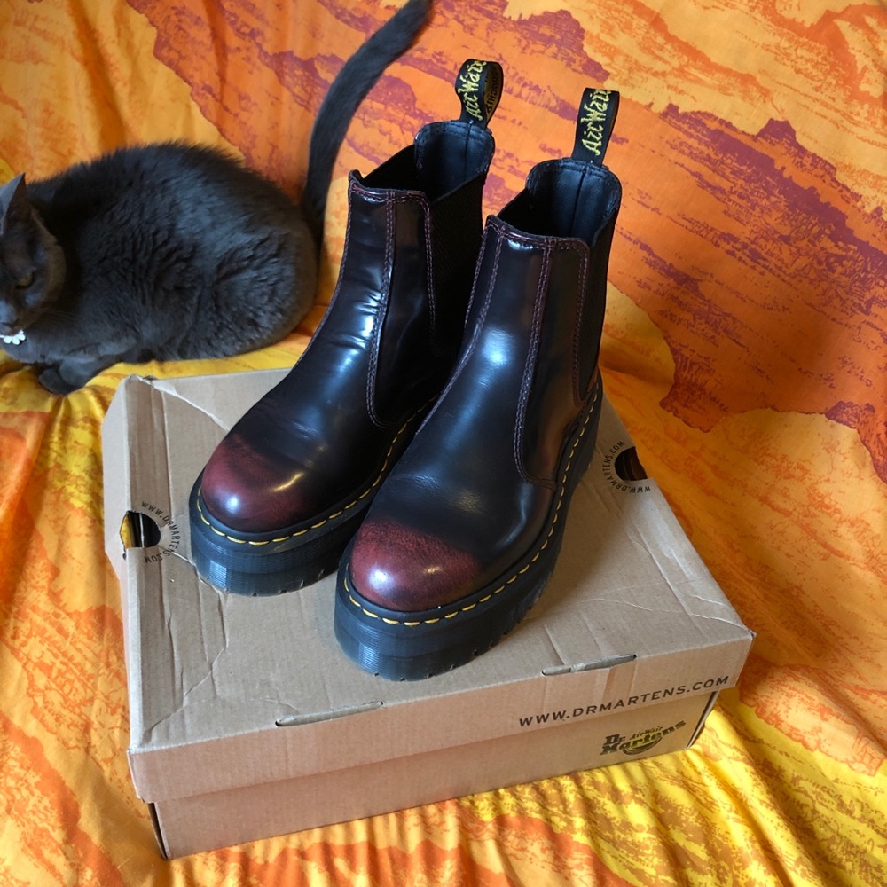 Dr Martens Arcadia Quad Platform 🍒